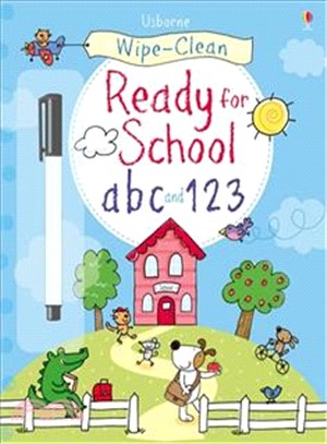 Wipe-Clean Get Ready for School: ABC and 123 (附白板筆)