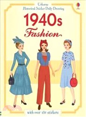 Historical Sticker Dolly Dressing 1940s Fashion | 拾書所