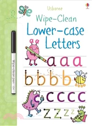 Wipe-Clean Lower-case Letters (附白板筆)