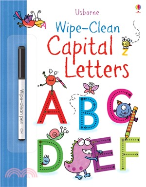 Wipe-Clean Capital Letters (附白板筆)