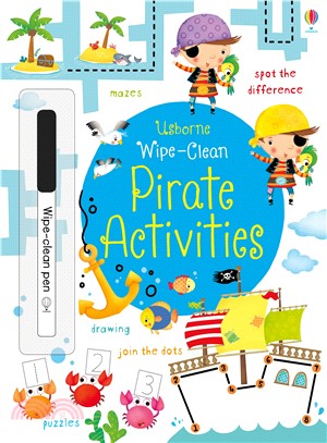 Wipe-Clean Pirate Activities (附白板筆)