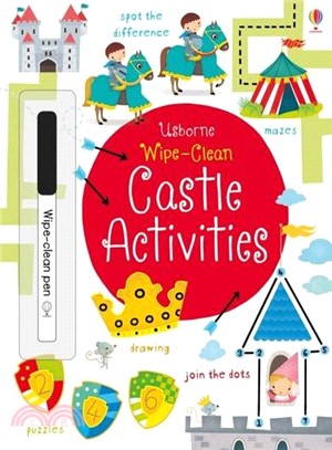 Wipe-Clean Castle Activities (附白板筆)