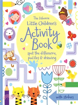 Little Children's Activity Book spot the difference, puzzles and drawing