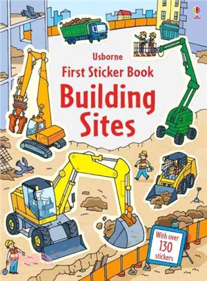 First Sticker Book Building Sites (貼紙書)