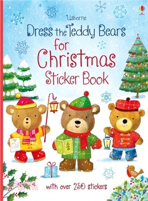 Dress the Teddy Bears for Christmas Sticker Book | 拾書所