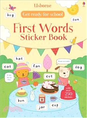 Get Ready for School First Words Sticker Book | 拾書所