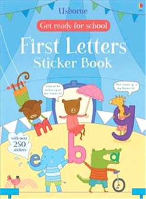 First Letters Sticker Book