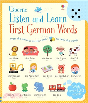 Usborne listen and learn first German words /