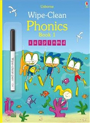 Wipe-Clean Phonics Book 1 (附白板筆)