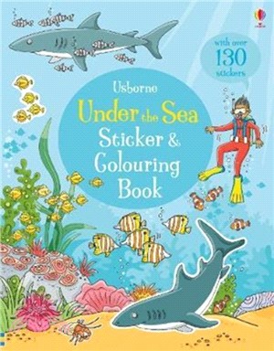 Under the Sea Sticker and Colouring Book