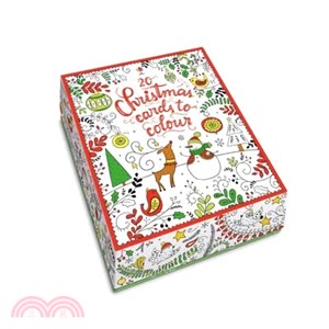 20 Christmas Cards to Colour | 拾書所