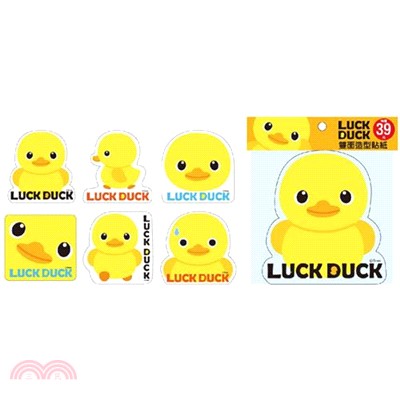 Luck Duck雙面造型貼紙 特價39元