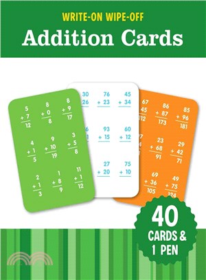 Write-On Wipe-Off Addition Cards