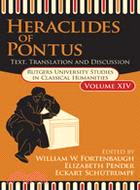 Heraclides of Pontus ─ Texts AndTranslation