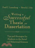 Writing a successful thesis ...