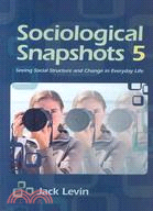 Sociological Snapshots 5 ─ Seeing Social Structure and Change in Everyday Life