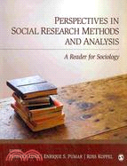 Perspectives in Social Research Methods and Analysis ─ A Reader for Sociology