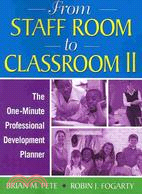 From Staff Room to Classroom II: The One-Minute Professional Development Planner