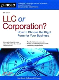 Llc or Corporation?
