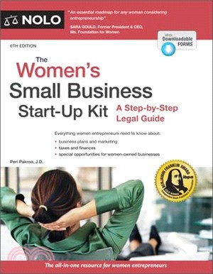 The Women's Small Business Start-up Kit ― A Step-by-step Legal Guide