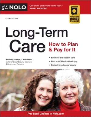 Long-Term Care ― How to Plan & Pay for It