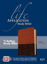 Life Application Study Bible ― King James Version, Brown / Tan Tutone, Leatherlike
