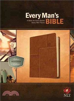 Every Man's Bible ─ New Living Translation, Deluxe Messenger Edition, Brown Leather