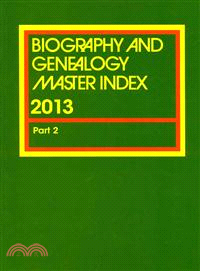 Biography and Genealogy Master Index, 2013