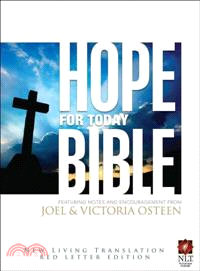 Hope for Today Bible ─ New Living Translation, Red Letter Edition, Gilded Page Edges, Black