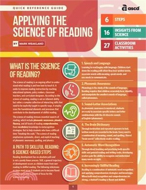 Applying the Science of Reading (Quick Reference Guide)