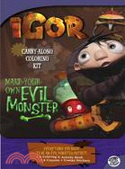 Igor Make-Your-Own Evil Monster Carry-Along Coloring Kit