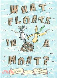 What floats in a moat? /