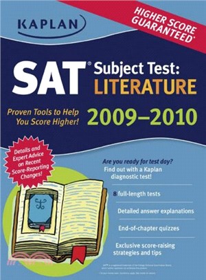Kaplan Sat Subject Test Literature 2009-2010