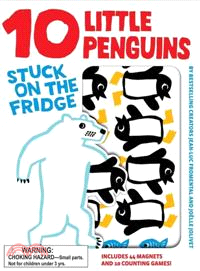 10 Little Penguins Stuck on the Fridge