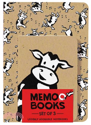 Holy Cow ― Memo Books (Set of 3 Notebooks)