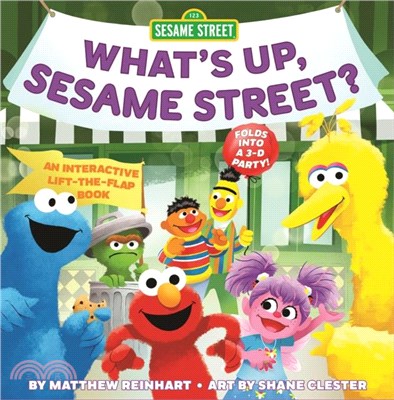 What's Up, Sesame Street? (A Pop Magic Book)：Folds into a 3-D Party!
