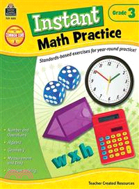 Instant Math Practice ― Grade 3,Teacher Created Resources (COR)