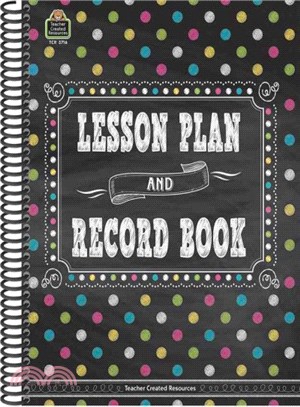 Chalkboard Brights Lesson Plan and Record Book