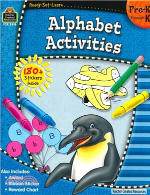 Alphabet Activities, Grade Pre K-K