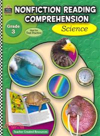 Nonfiction Reading Comprehension: Science, Grade 3