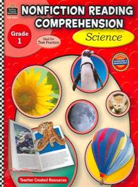 Nonfiction Reading Comprehension: Science, Grade 1