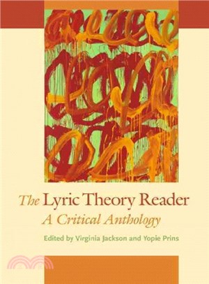 The Lyric Theory Reader ─ A Critical Anthology