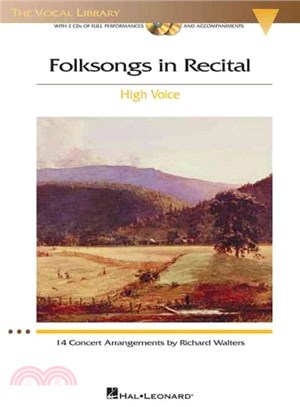 Folksongs in Recital, 14 Concert Arrangements, High Voice ― 14 Concert Arrangements