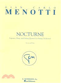 Nocturne ─ Soprano, Harp, and String Quartet or String Orchestra