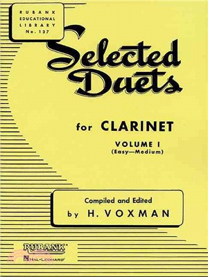 Selected Duets for Clarinet ─ Easy to Medium