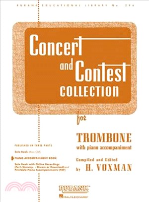 Concert and Contest Collection ─ For Trombone With Piano Accompaniment