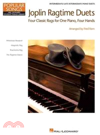 Joplin Ragtime Duets ─ Hal Leonard Student Piano Library Popular Songs Series Intermediate - Level 5 1 Piano, 4 Hands