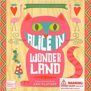 Alice in Wonderland Playset ─ Colors Primer Book and Playset