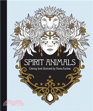 Spirit Animals Coloring Book ― Published in Sweden As Själsfränder