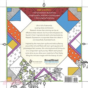 Barn Quilts ─ Inspirational Adult Coloring Book
